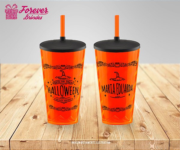 Copo Twister Personalizado Halloween