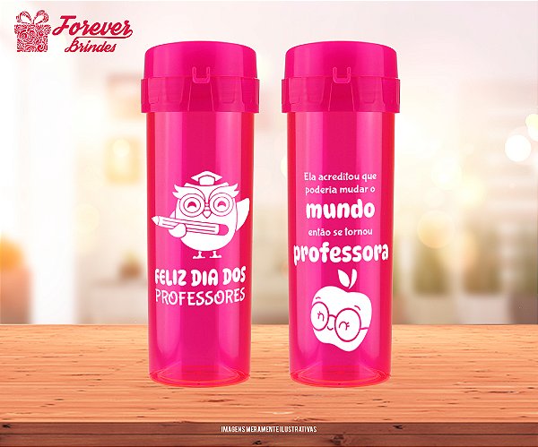 Garrafa Acqua bio Personalizado Dia dos Professores