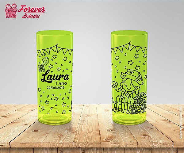 Copo Long Drink Festa Junina