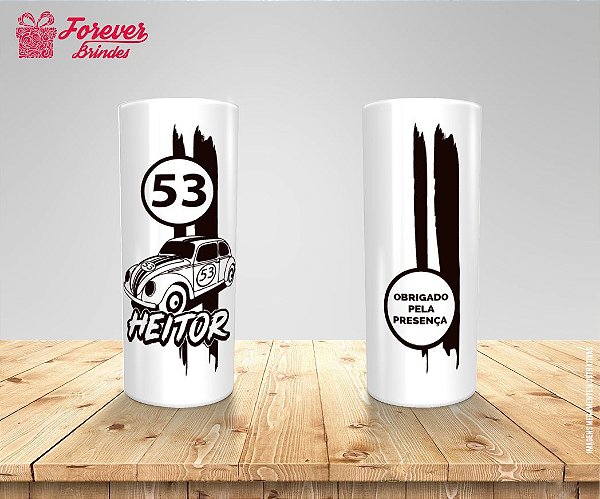 Copo Long Drink De Aniversário Fusca 53