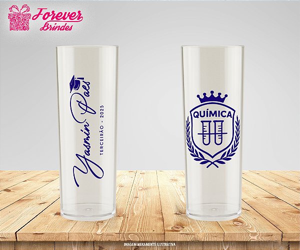 Copo Long Drink PERSONALIZADO formatura química