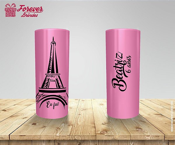 Copo Long Drink Tema Paris