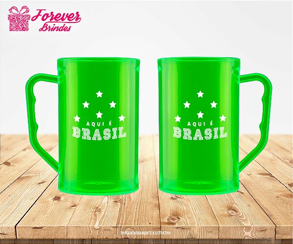 Caneca De Chopp Personalizada Copa do Mundo Futebol