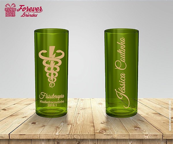 Copo Long Drink Personalizado De Fisioterapia