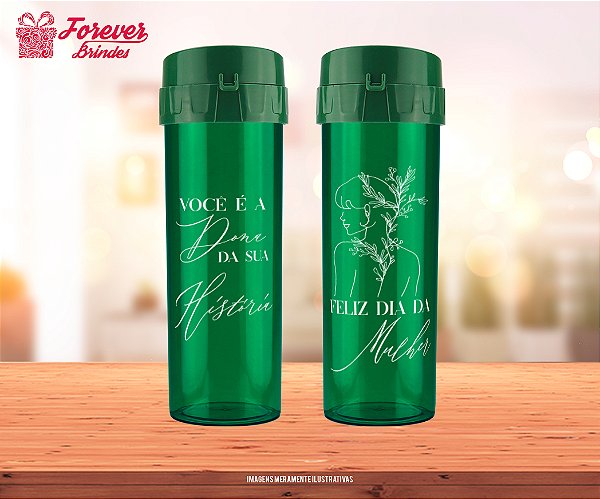 Garrafa Acqua bio Personalizado DIA DA MULHER