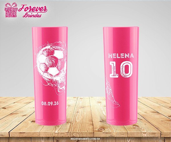 Copo Long Drink PERSONALIZADO copa do mundo futebol