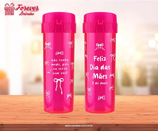 Garrafa Acqua bio Personalizado Dia das Mães