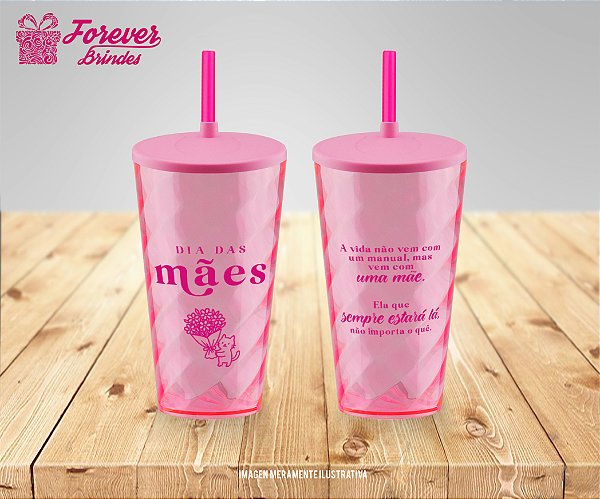Copo Twister Personalizado Dia das Mães
