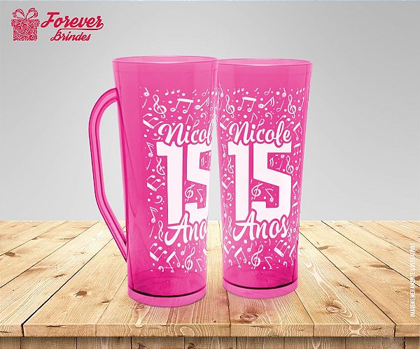 Caneca Slim Personalizada de 15 Anos