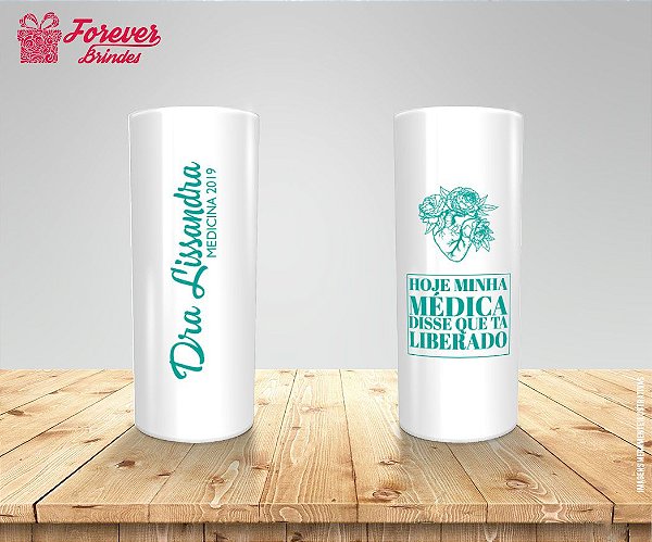 Copo Long Drink Personalizado Formatura De Medicina