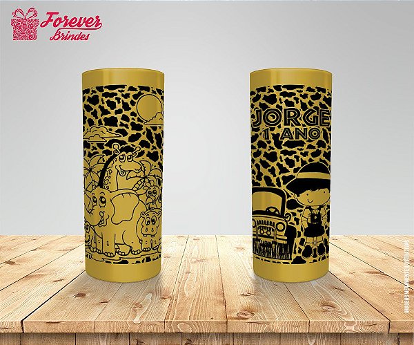 Copo Long Drink De Safari Personalizado