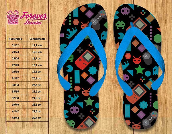 Chinelo Personalizado Game