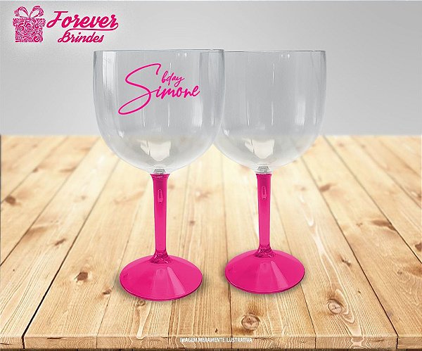 Taça De Gin Haste Rosa Bday