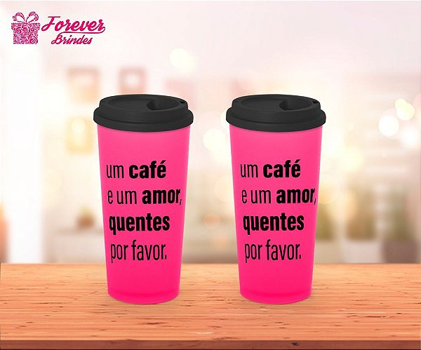 Copo Ecológico Café e um Amor