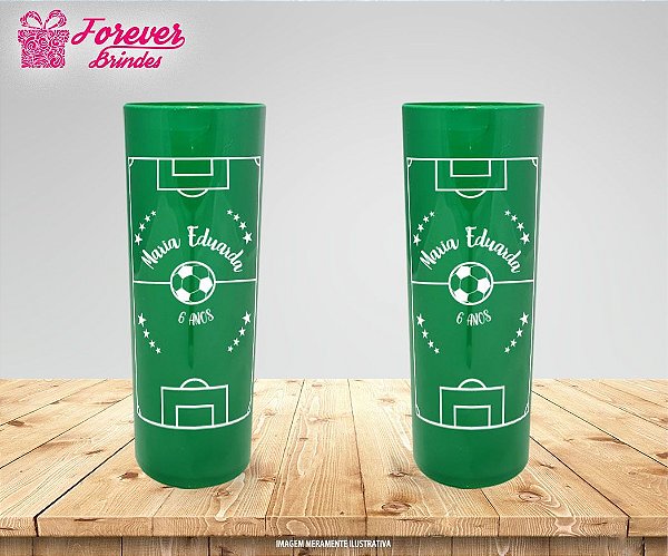 Copo Long Drink Campo de futebol