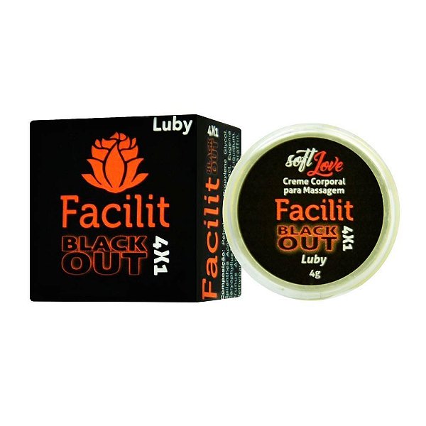 Pomada Facilit Anestésico Luby 4gr - Soft Love