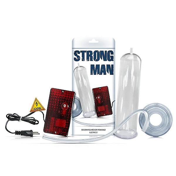 Bomba Peniana Strong Man Elétrica 220V - Sexy Fantasy