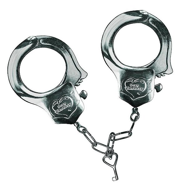 Algemas em metal cromada - Sexy Fantasy