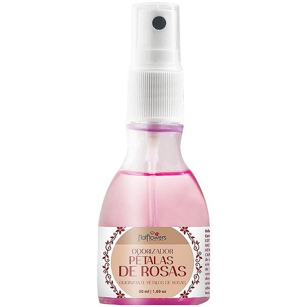 Aromatizante Ambientador Perfumado 50ml Hot Flowers - Pétalas De Rosas