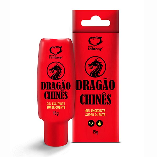 Dragão Chinês Gel Excitante Super Quente 15gr Sexy Fantasy