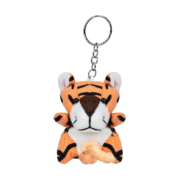 Coleção Chaveiro Bichinhos Macho Pau Brasil - Tigre