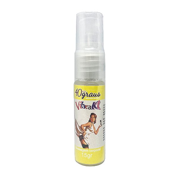 Vibraki Vibrador Líquido Em Spray 15gr 40graus
