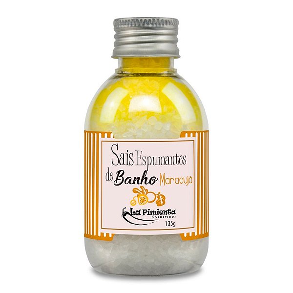 Sais Banho Espumantes 135g La Pimienta - Maracujá