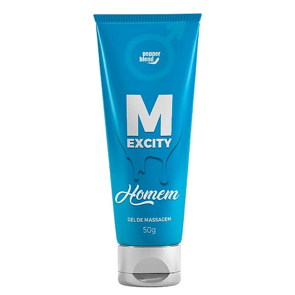 Gel De Massagem Ice Beijável 50g M Excity Homem Pepper Blend