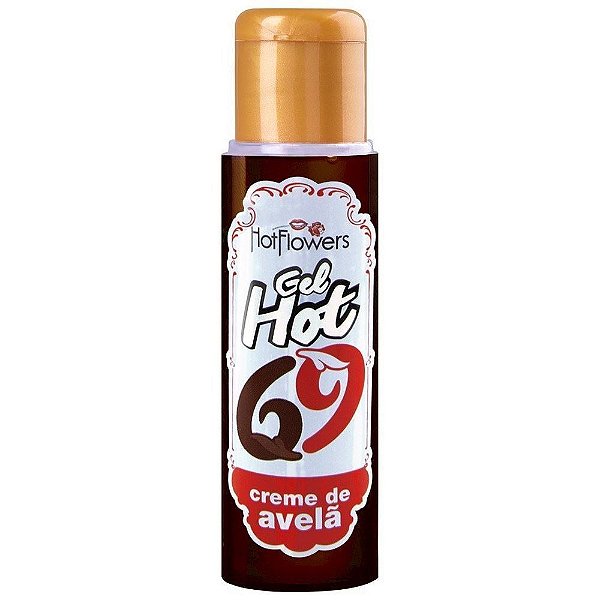 Gel Comestível Hot 35ml Hot Flowers - Creme De Avelã