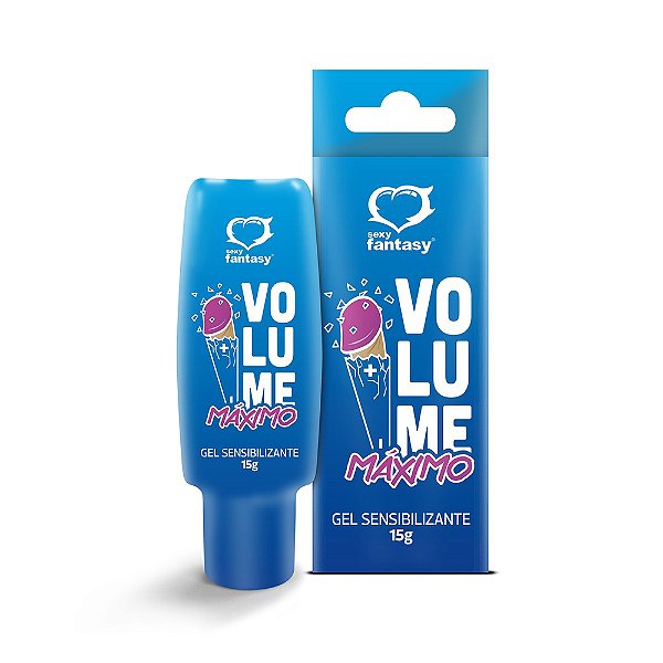 Volume Máximo Sensibilizante Gel 15g Sexy Fantasy