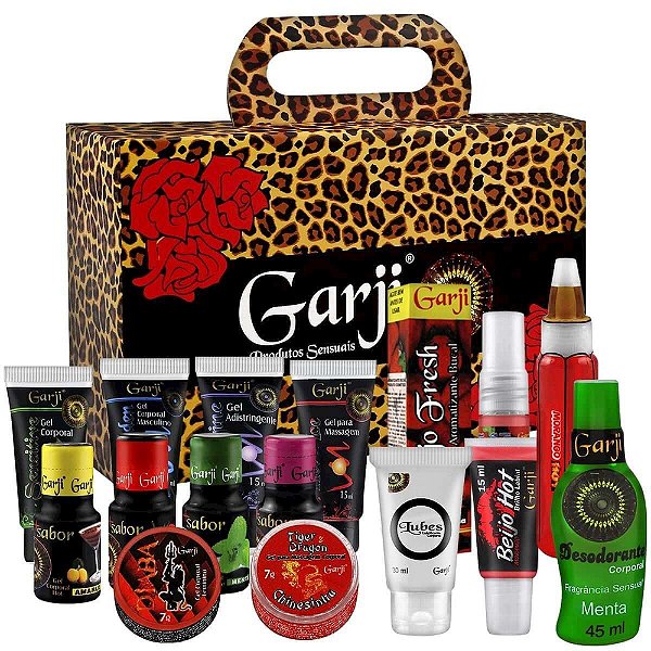 Kit Sensual 3 Com 15 Unidades Garji