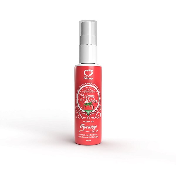 Perfume De Calcinha Aromático 40ml Sexy Fantasy - Morango