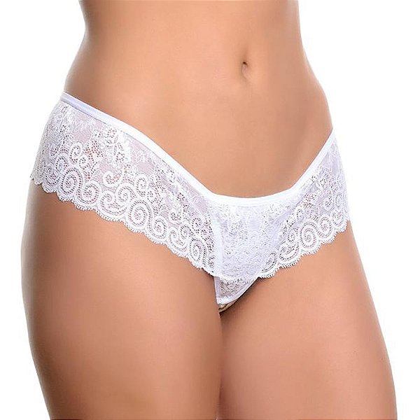 Calcinha Tailandesa Hot Love - Branco