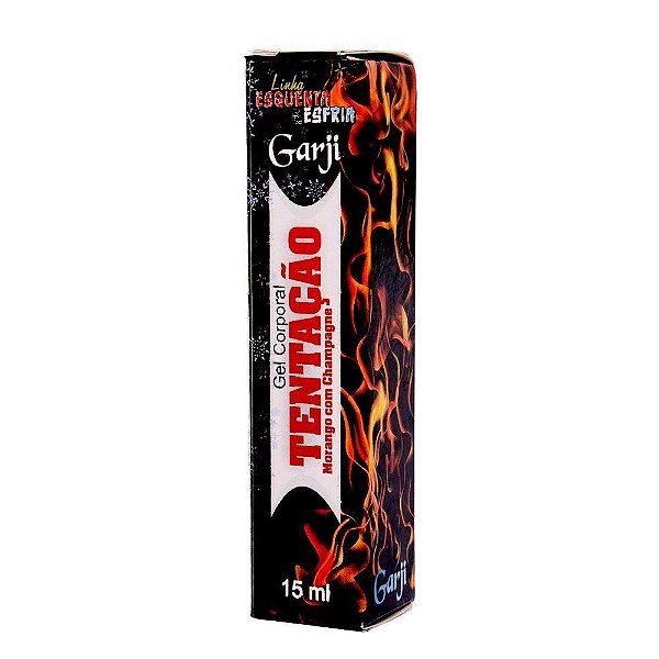 Tentação Excitante Aromático Spray 15ml Garji - Morango Com Champanhe