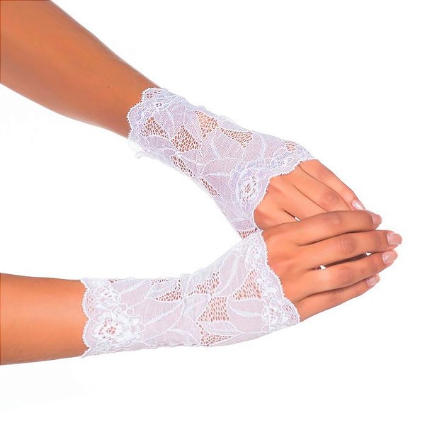 Luva Sensual Capricho Pimenta Sexy - Branco