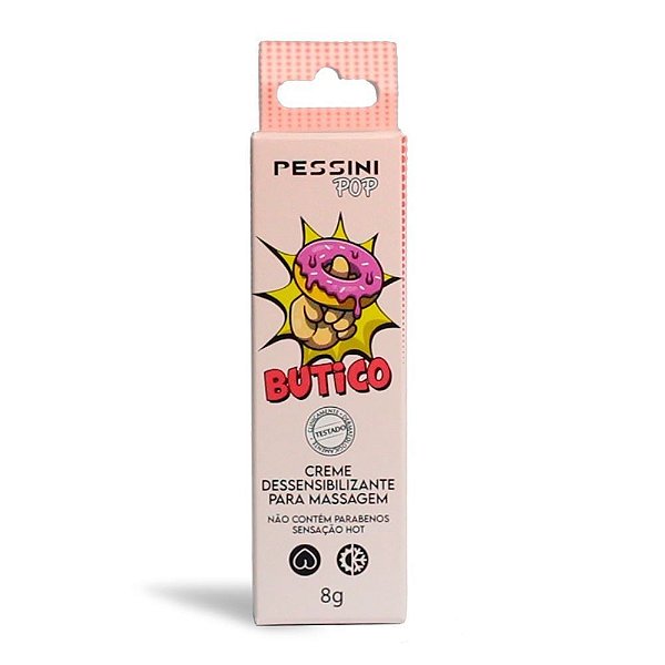 Butico Creme Dessensibilizante Anal Hot 08gr Pessini