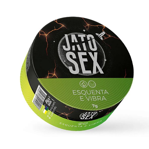 Gel Comestível Jato Sex Esquenta E Vibra 7g Pepper Blend