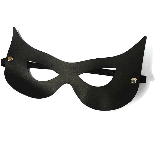 Máscara Mulher Gato Preta Lux Dominatrixxx