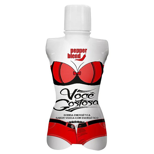 Você Gostosa Bebida Energética Vodka Com Enerégetico 50ml Pepper Blend