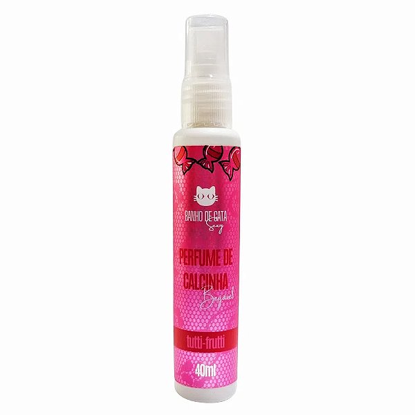 Perfume De Calcinha Beijável Banho De Gata 40ml Banho De Gata - Tutti Frutti