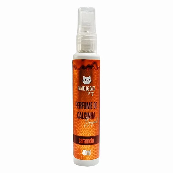 Perfume De Calcinha Beijável Banho De Gata 40ml Banho De Gata - Caramelo