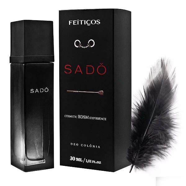 Sadô Deo Colônia Masculina 30ml Feitiços Aromáticos