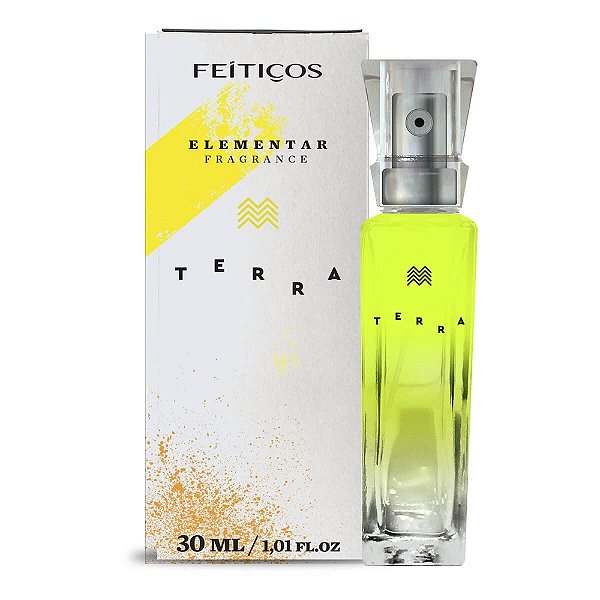 Terra Perfume Elementar Fragrance 30ml Feitiços
