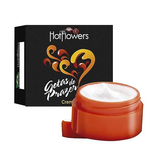 Gotas Do Prazer Em Creme 4g Hot Flowers