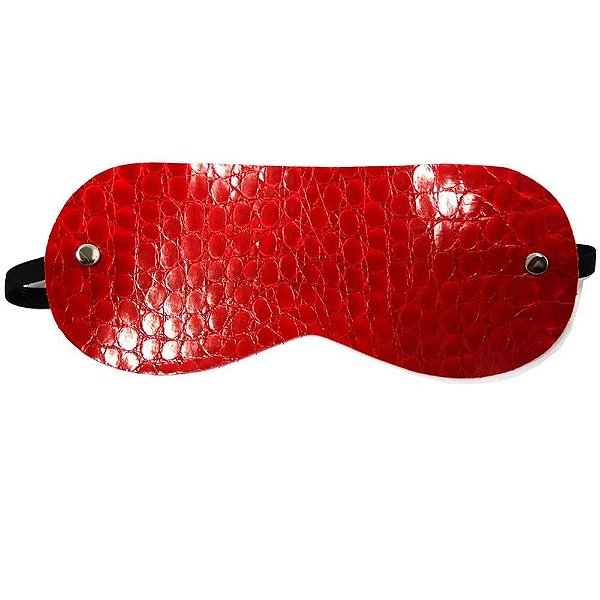Venda Tapa Olho Kroko Dominatrixxx - Vermelho