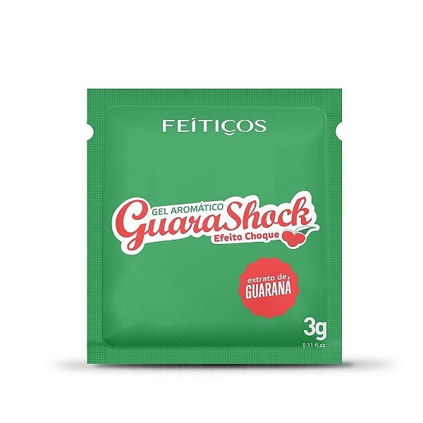 Gel Guara Shock Em Sachê 3gr Feitiços