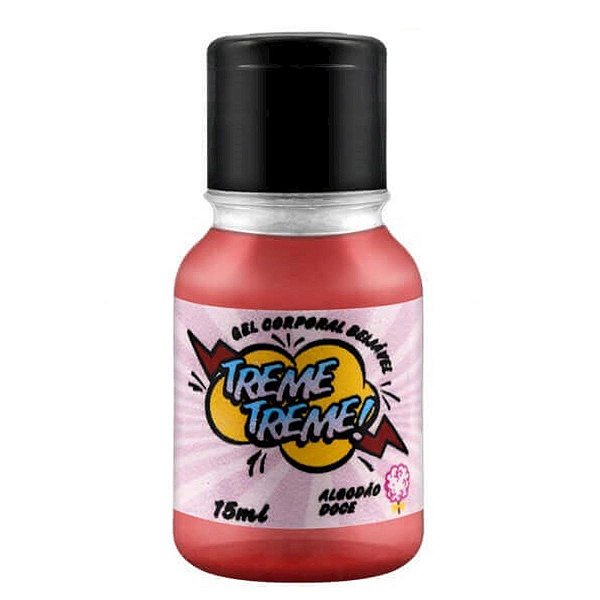 Treme Treme Gel Corporal Beijável 15ml Garji - Algodão Doce