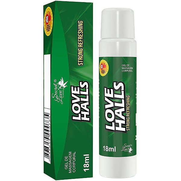 Love Halls Gel Aromatizante Bucal 18ml Segred Love - Menta
