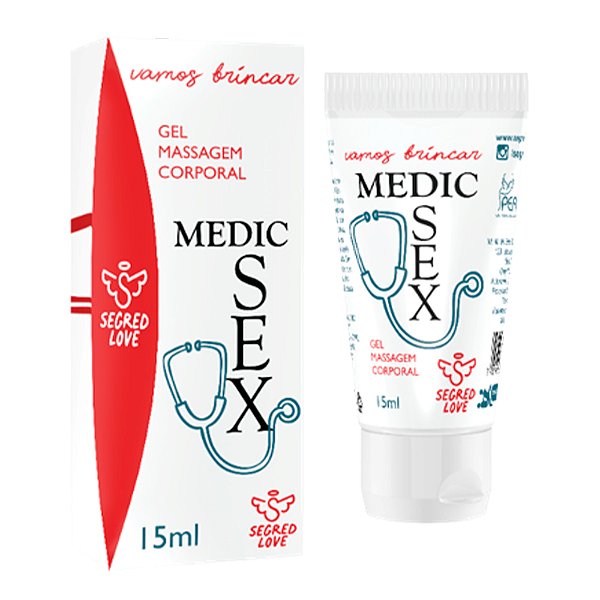 Gel Medic Sex Vamos Brincar 15ml Segred Love