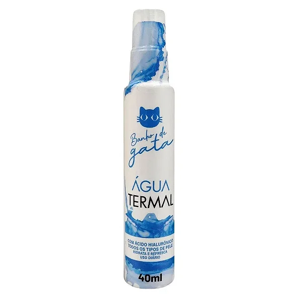 água Termal Solução De Limpeza Facial Linha Care Banho De Gata